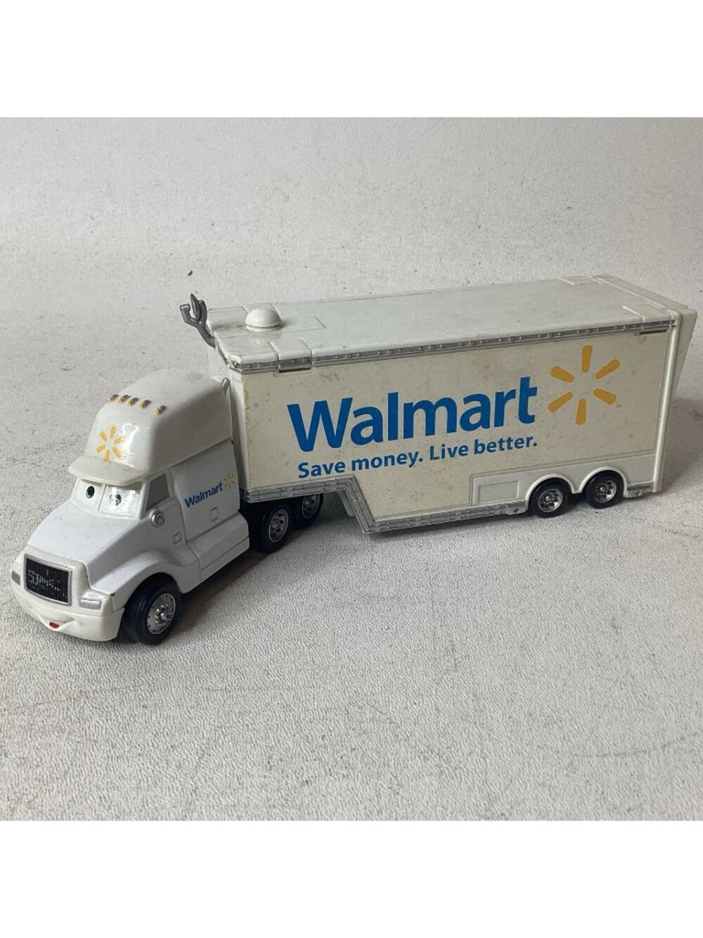 Disney Pixar Cars Wally Walmart Semi Truck Hauler 1:55 Scale